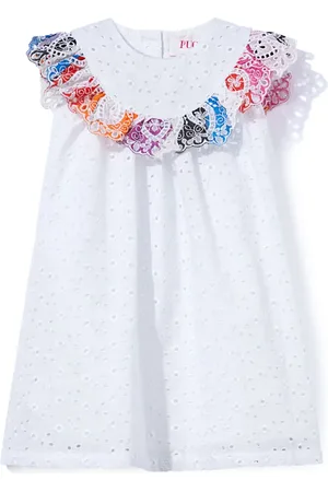 PUCCI Junior Broderie-anglaise dress
