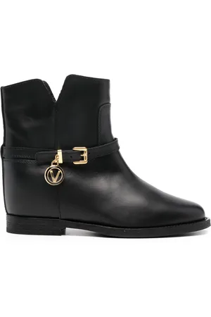 Via Roma Logo-charm boots