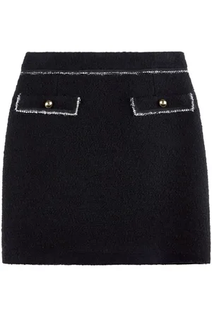 FAY Bouclé mini skirt