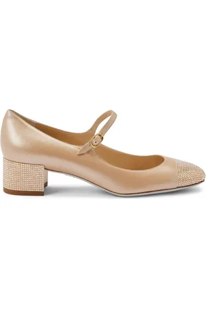 RENE CAOVILLA 40mm Kristen pumps