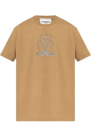Iceberg Logo-embroidered cotton T-shirt