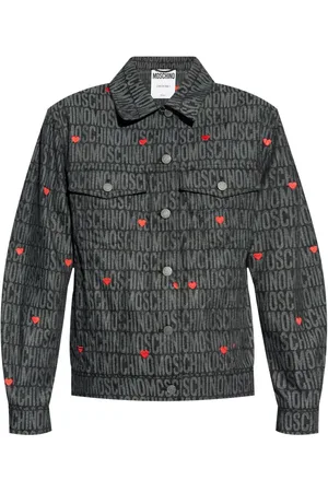 Moschino Jacquard-logo jacket