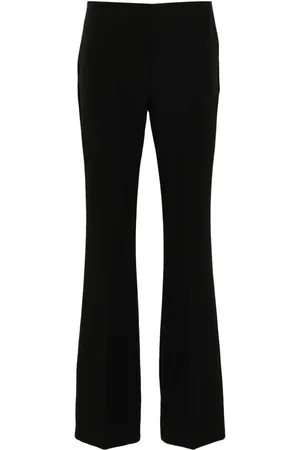 Ermanno Firenze Logo-embroidered trousers