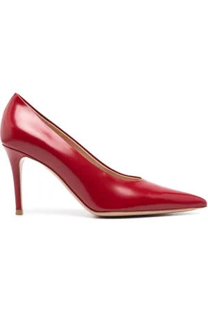 Gianvito Rossi 85mm leather pumps