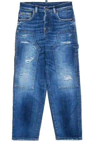 Dsquared2 Distressed panelled jeans