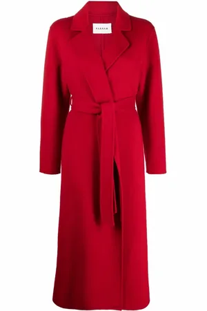 P.A.R.O.S.H. Belted mid-length coat