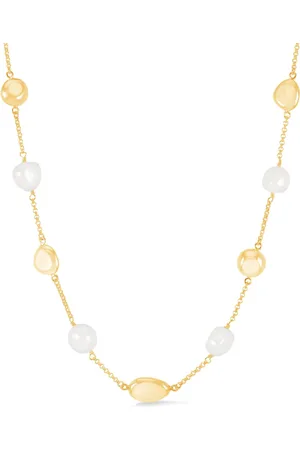 Dower and Hall Baroque pearl and pebble necklace