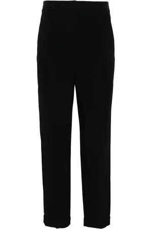 Giorgio Armani Straight-leg cady trousers