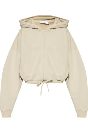 IRO Logo-print cotton hoodie