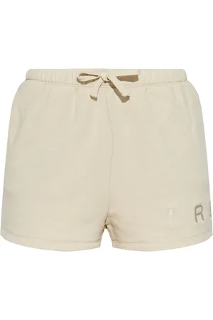 IRO Embroidered-logo cotton shorts