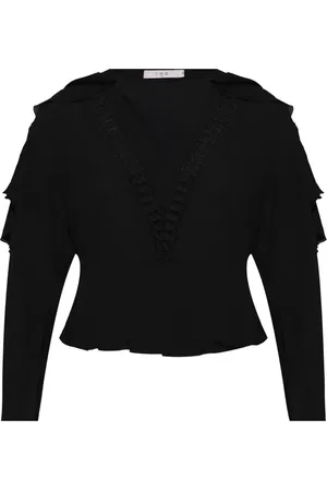 IRO Begonia V-neck crop top