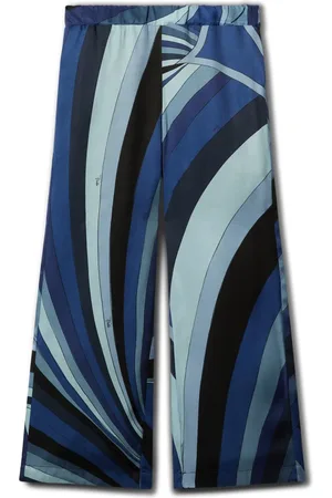PUCCI Junior Iride print trousers