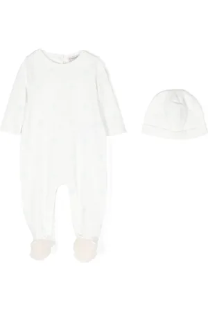 Moncler Logo-print babygrow (set of two)