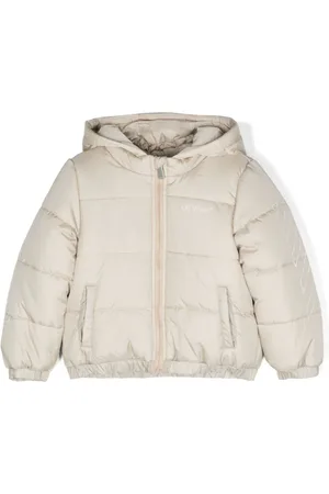 OFF-WHITE Logo-print padded jacket