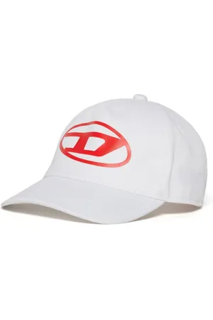Diesel Logo-print cotton baseball cap