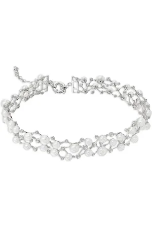 Anabela Chan 18kt gold Petite Constellation diamond and pearl necklace