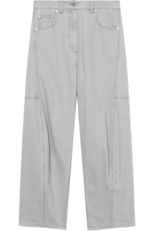tibi Sid cropped jeans