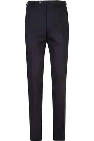 PT Torino Pressed-crease slim-cut chinos