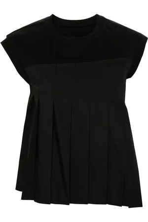 SACAI Pleated T-shirt