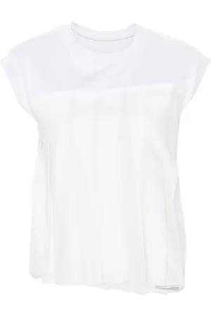 SACAI Pleated T-shirt