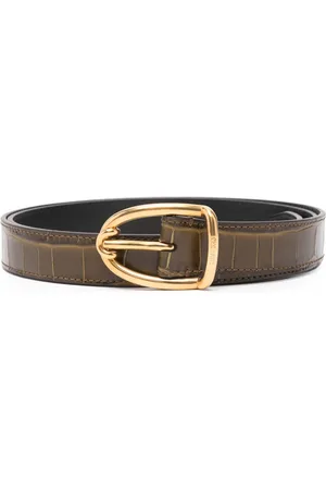 Tom Ford Crocodile-embossed belt