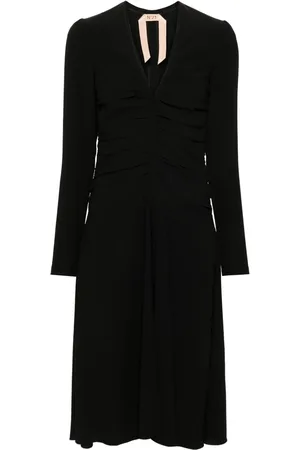 Nº21 Draped midi dress