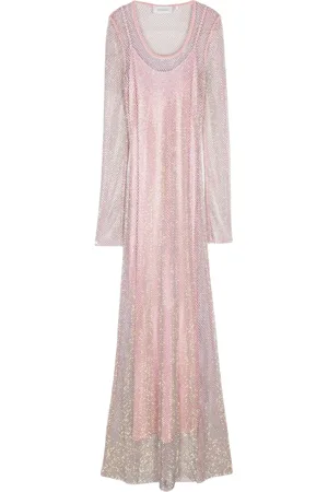 Sportmax Rhinestoned maxi dress
