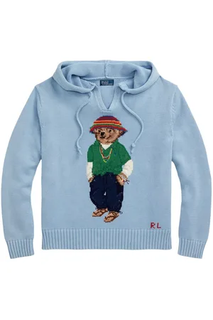 Ralph Lauren Polo Bear knitted hoodie