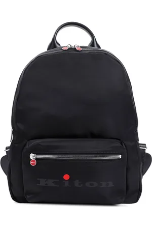 Kiton Logo-print backpack