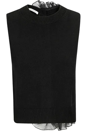 Cecilie Bahnsen Ruffle-detailing vest