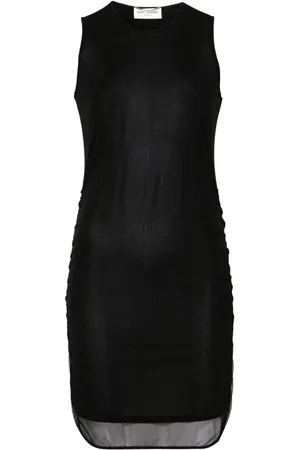 Saint Laurent Ruched mini dress