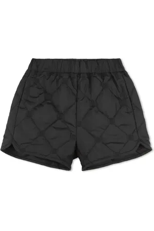 Givenchy Logo-embroidered quilted shorts