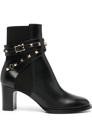 VALENTINO GARAVANI Rockstud leather Chelsea boots