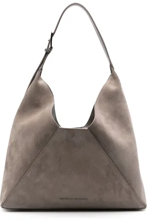 Brunello Cucinelli Suede shoulder bag