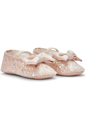 Babywalker Bow-detail ballerina shoes