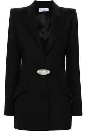 GIUSEPPE DI MORABITO Brooch-appliqué blazer