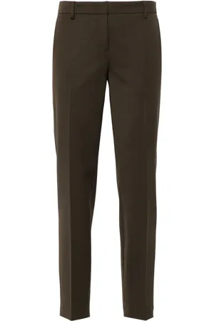 Nº21 Pressed-crease trousers