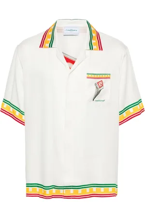 Casablanca Logo monogram pattern shirt