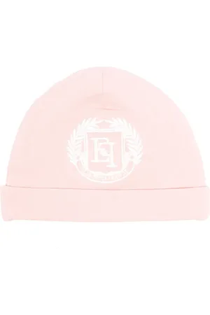 Elisabetta Franchi Logo-embroidered beanie hat