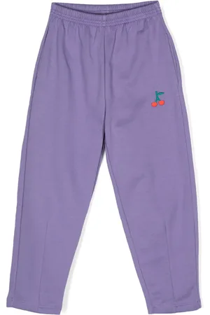 Bobo Choses Embroidered-motif trousers