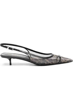 Saint Laurent 30mm Oxalis slingback pumps