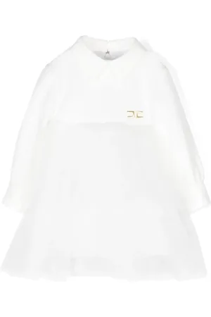 Elisabetta Franchi Logo-embroidered dress