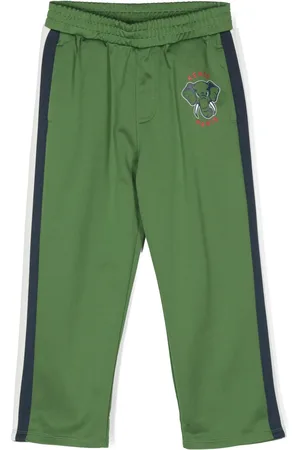 Kenzo Elephant-print track trousers