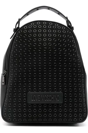 Moschino Logo-patch backpack