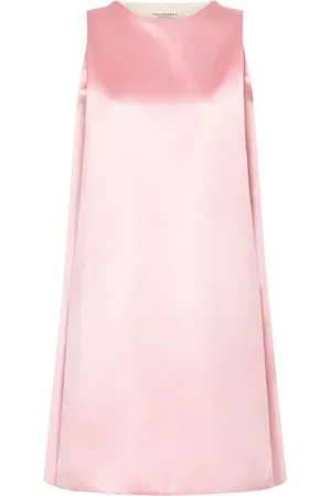 Serafini A-line satin minidress