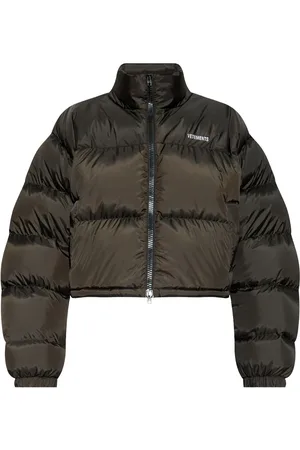 Vetements Logo-print puffer jacket
