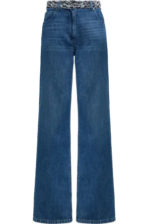 Missoni Knitted-panel jeans