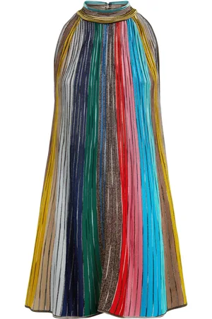 Missoni Pleated sleeveless mini dress