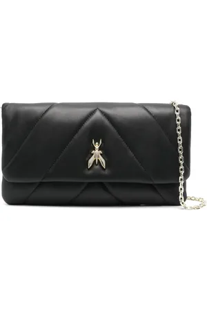 Patrizia Pepe Fly quilted clutch bag