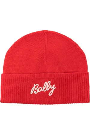 Bally Embroidered-logo beanie hat